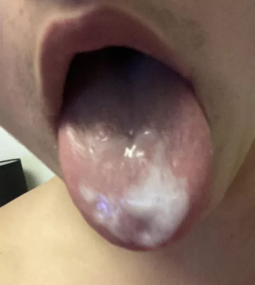 When he cums without warning you but you still enjoying the bj