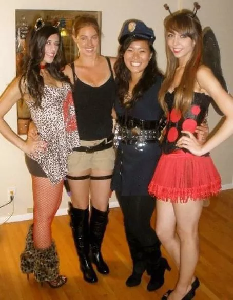 Which Halloween slut would you fuck and where would you cum?