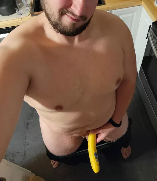 You know what they say, a banana a day...