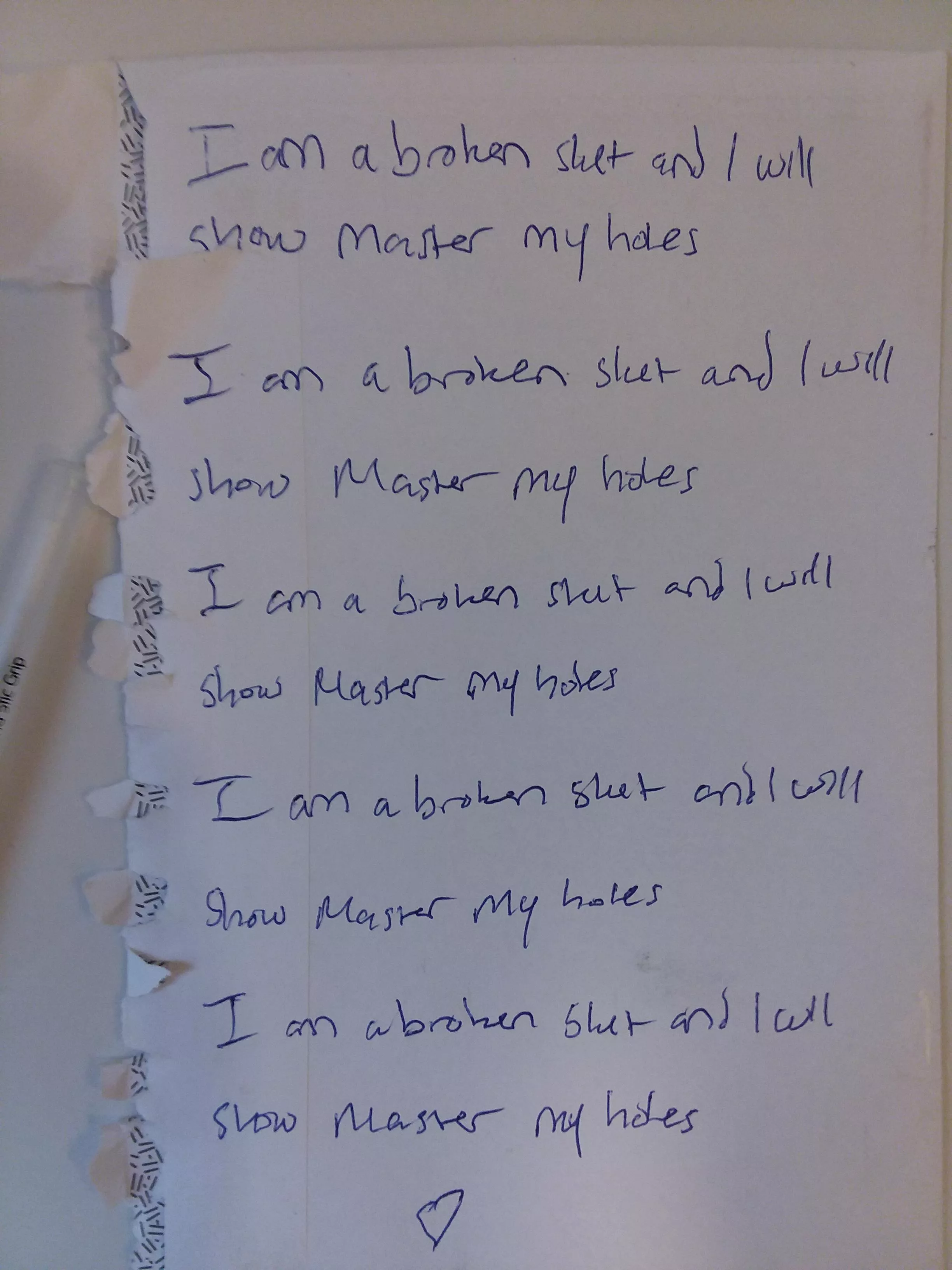 A Dom on here told me to do this and post it... obviously I did it LOL