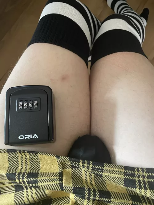 Accidentally scrambled the lock before I took a photo of the combination 🥴🥲