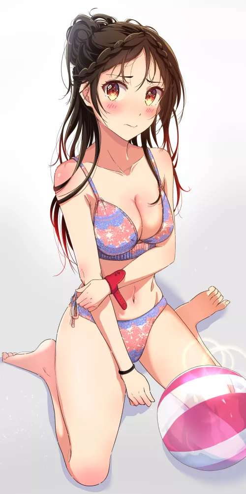 Blushing Mizuhara (Rent A Girlfriend)