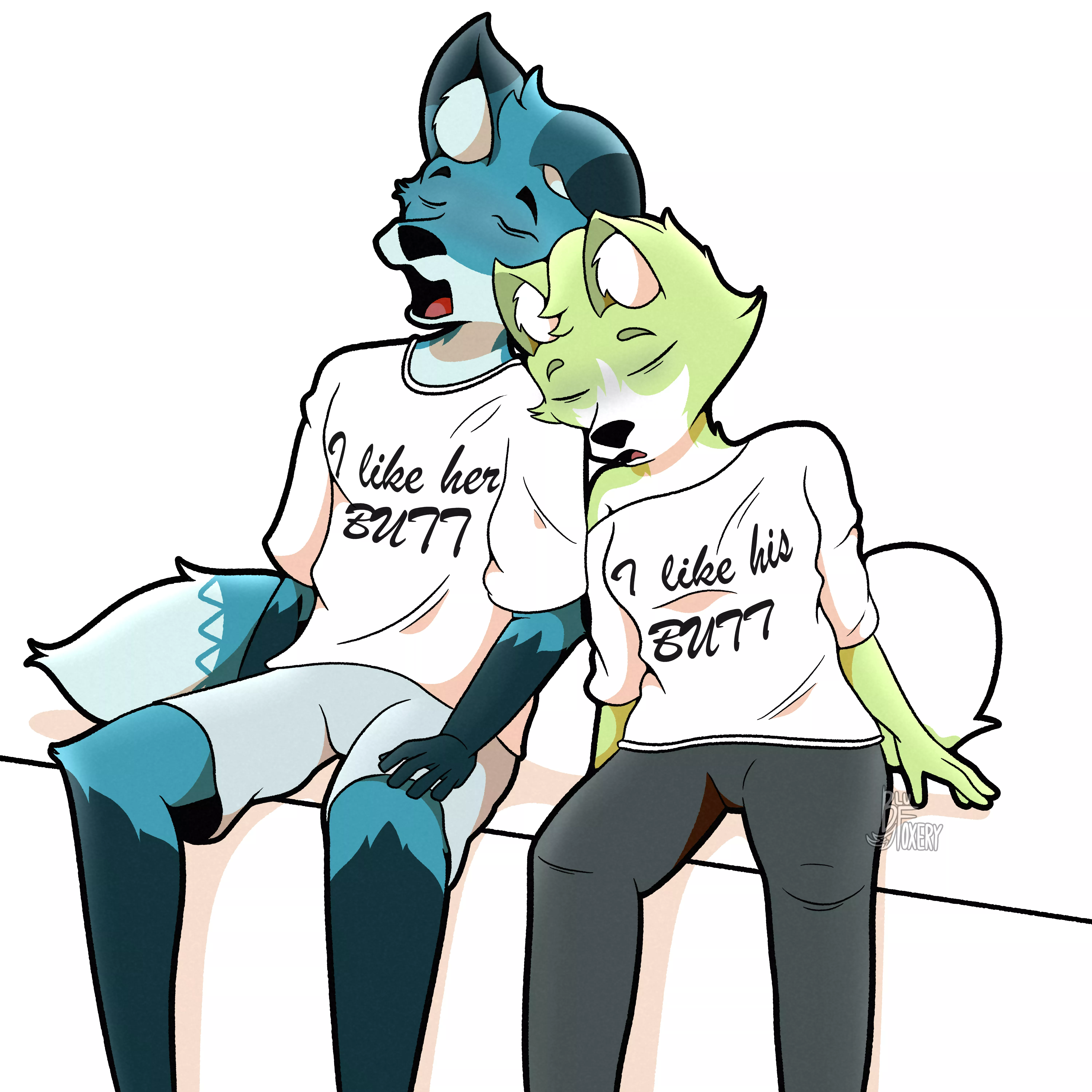 Exhausted (drawn by me ^^)