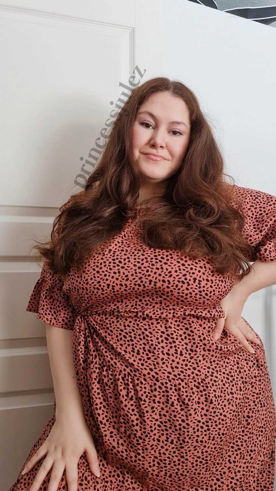 Feeling pretty in my cute dress