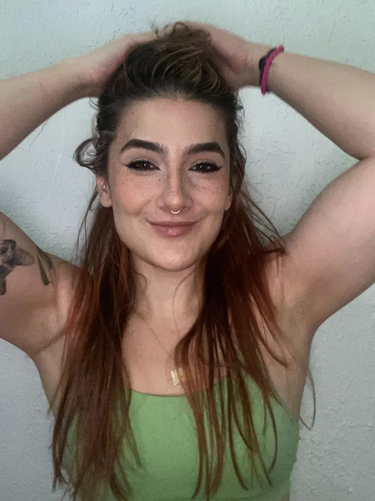 Freckles and a smile