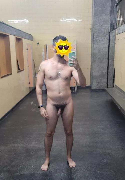 From the locker room at uni