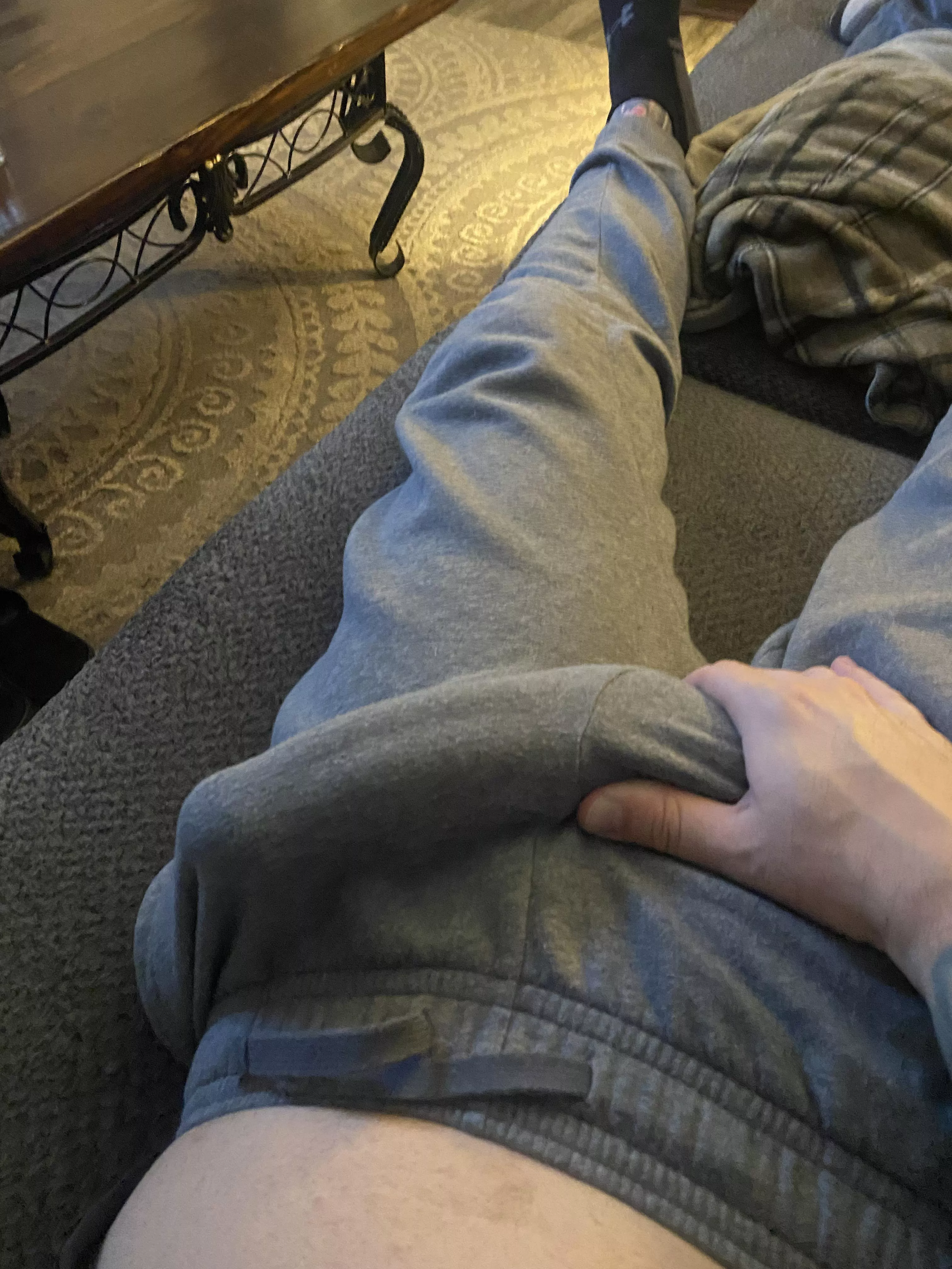 Grey sweats