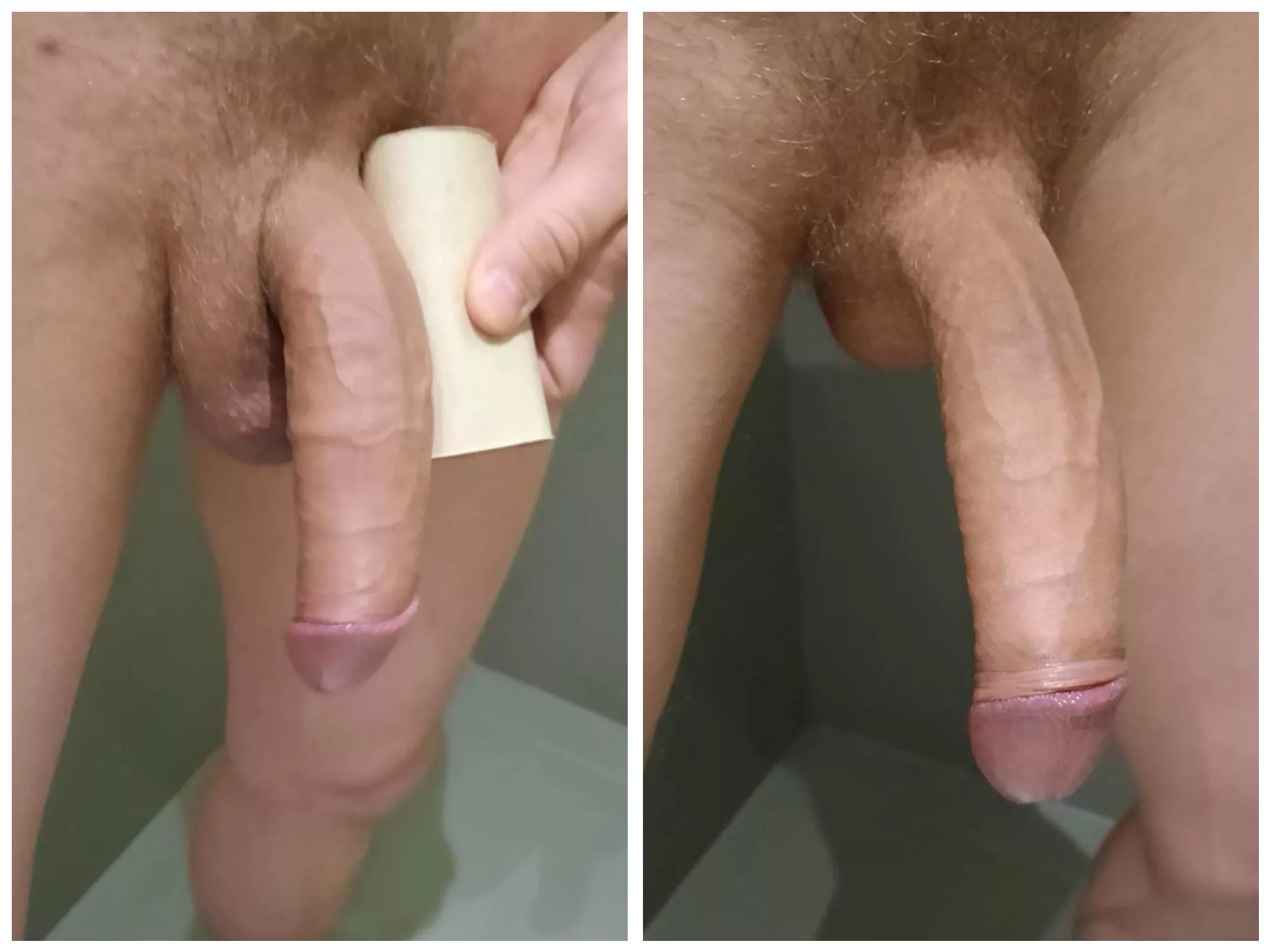 Hangs when semi and almost hard - Can you compare?