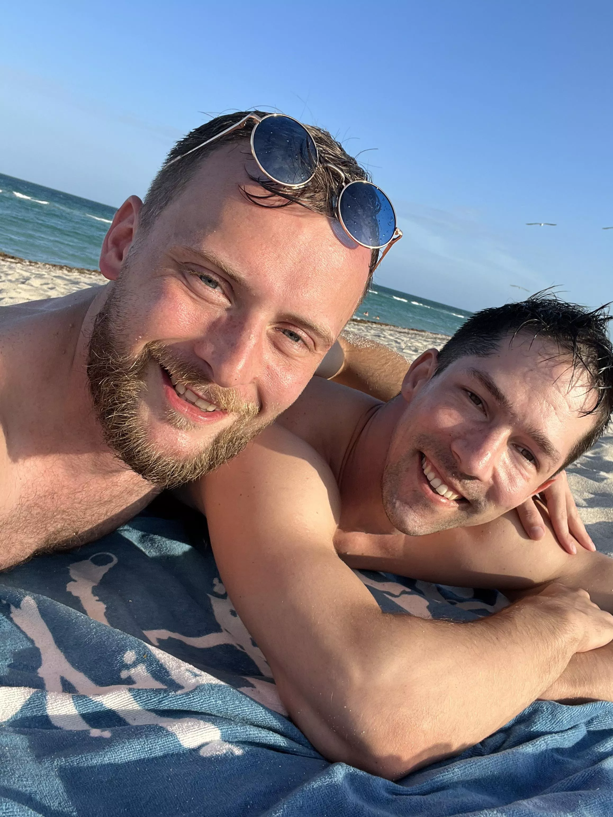 He gave me my first speedo and I wore it with pride today!