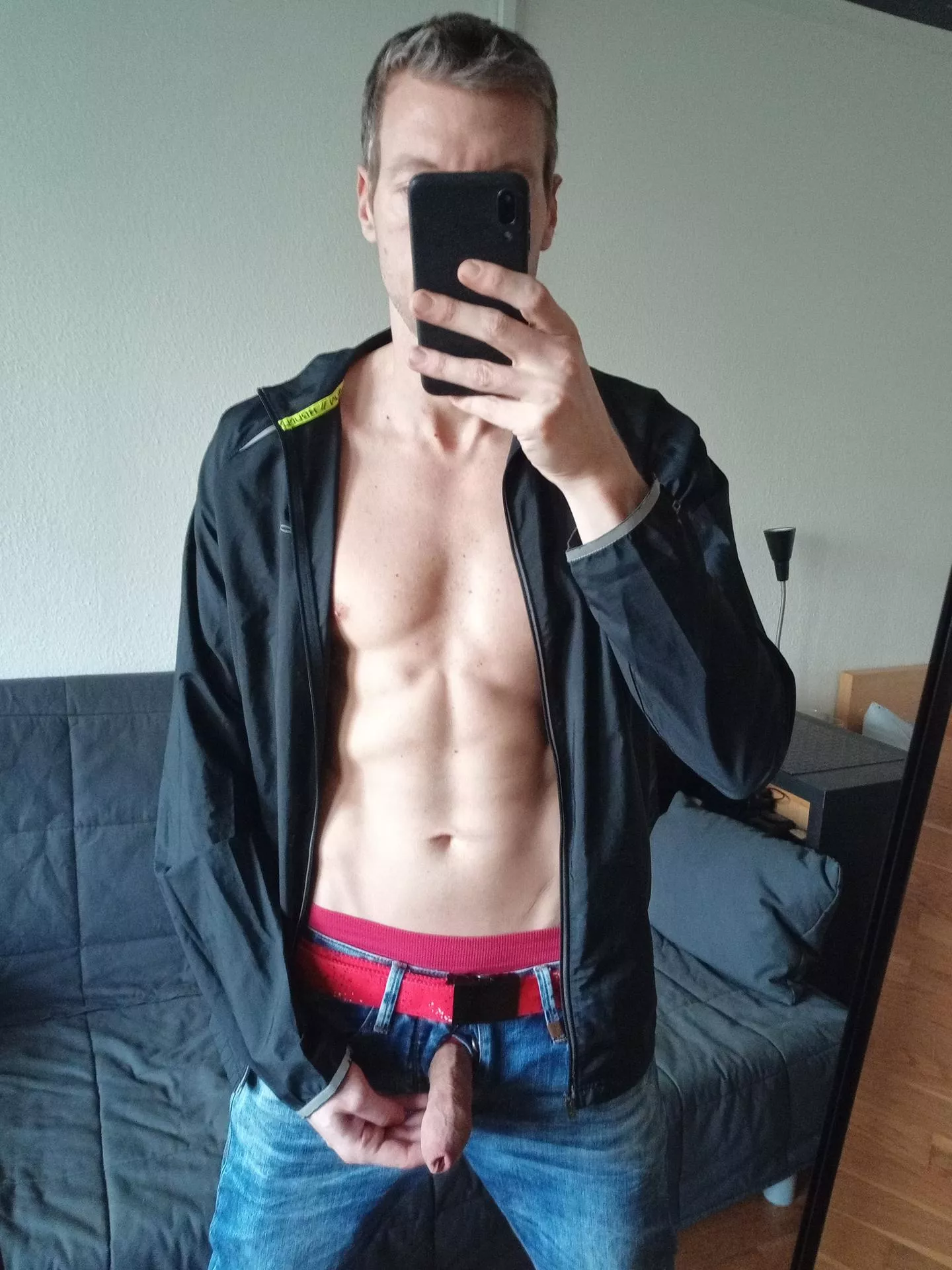 He wanted out to say hello :)