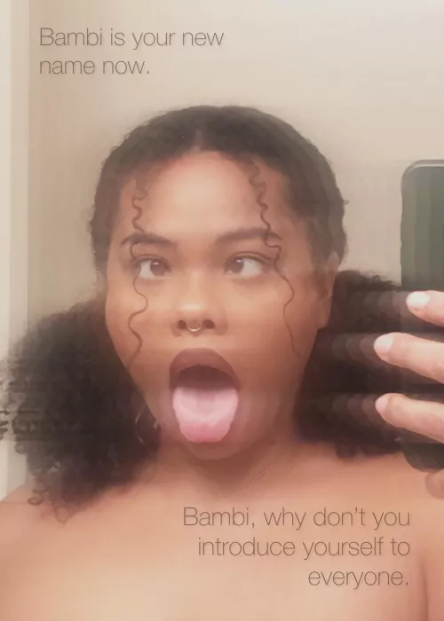hi everyone, my name’s bambi 🤍 how many i help you today? 🤤