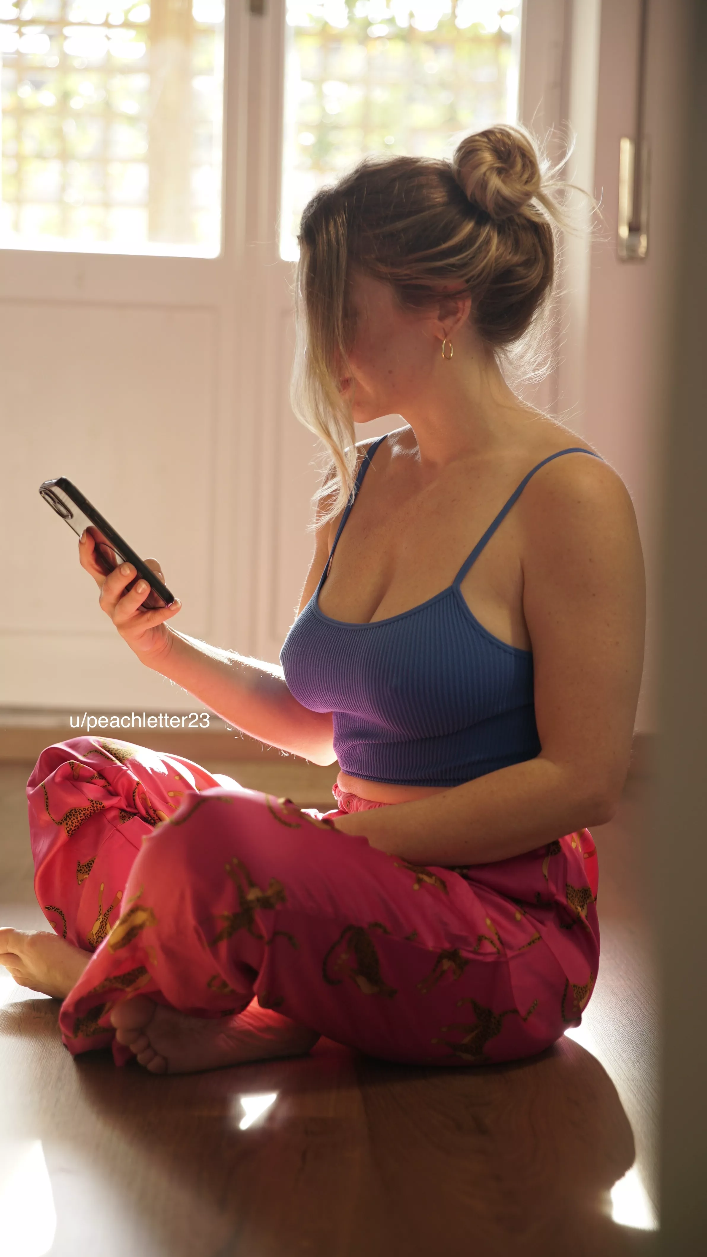 I love hanging around in my pj.. [F]