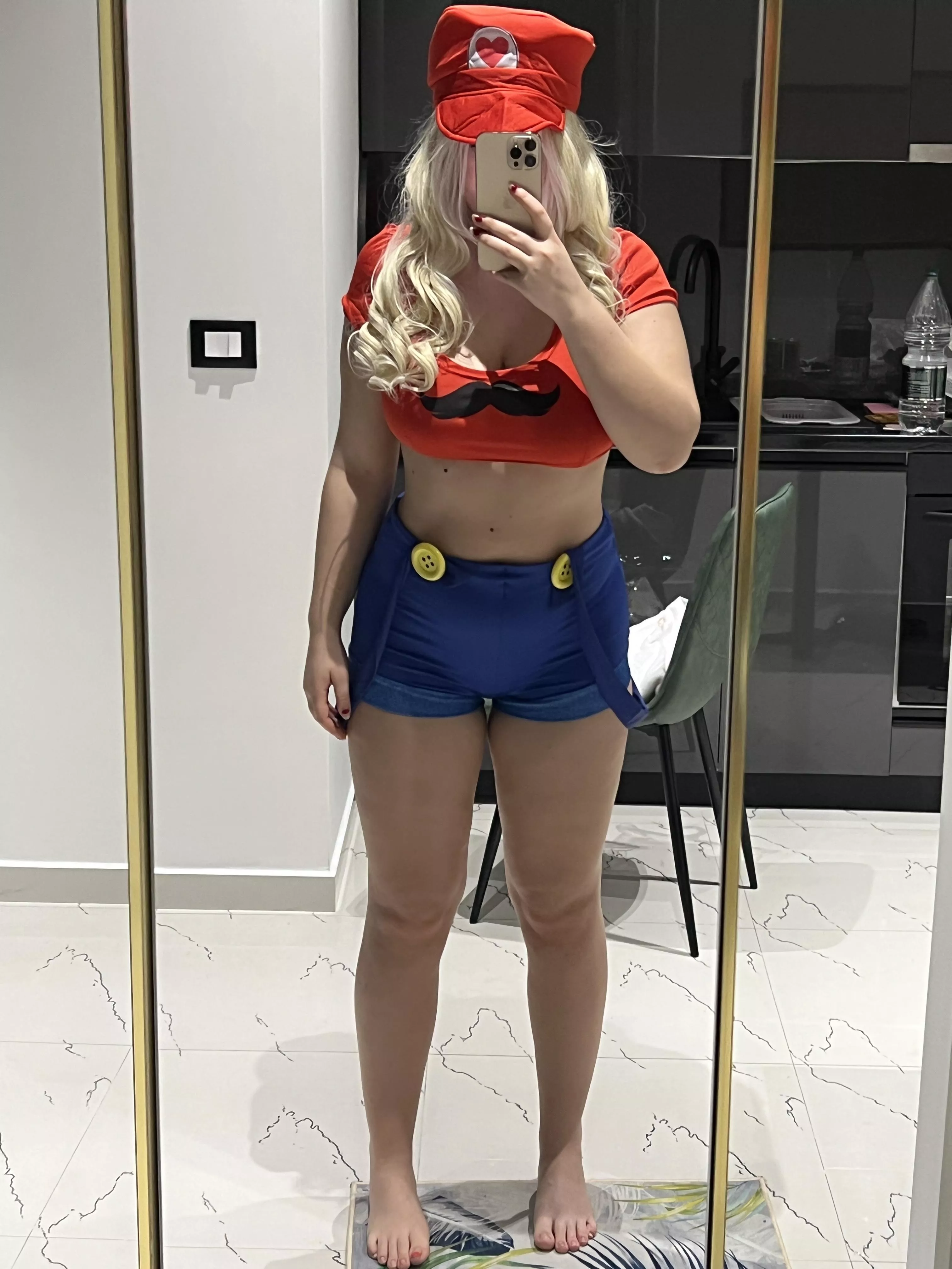 I think changing rooms are the best for a nude pic