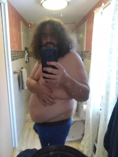 I'm still working on feeling comfortable with my body