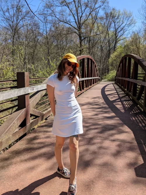 It's been so beautiful out lately. [F]