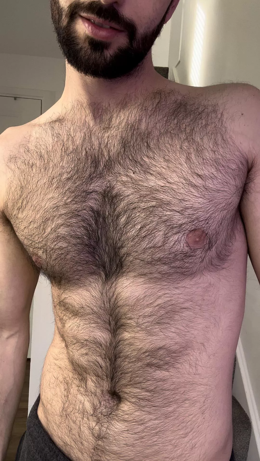 Messy morning bod fur