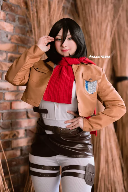 Mikasa cosplay by Aluctoria