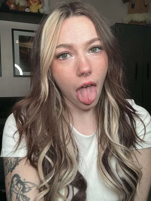 My tongue isn’t the only thing dripping wet