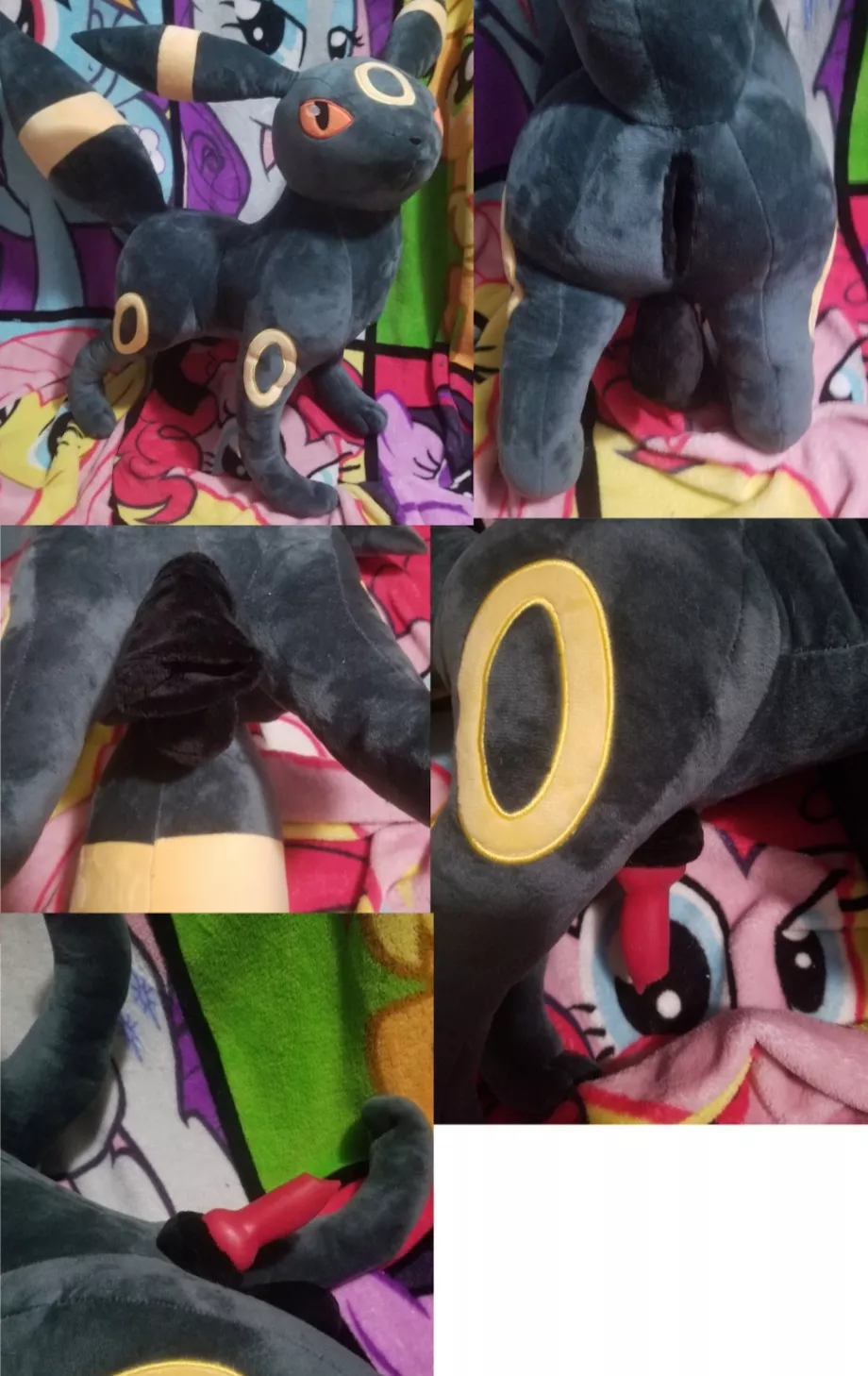 NSFW fuckable feral male Pokemon eeveelution Umbreon with useable anus, canine dildo penis, balls and sheath by me [Furrysale]