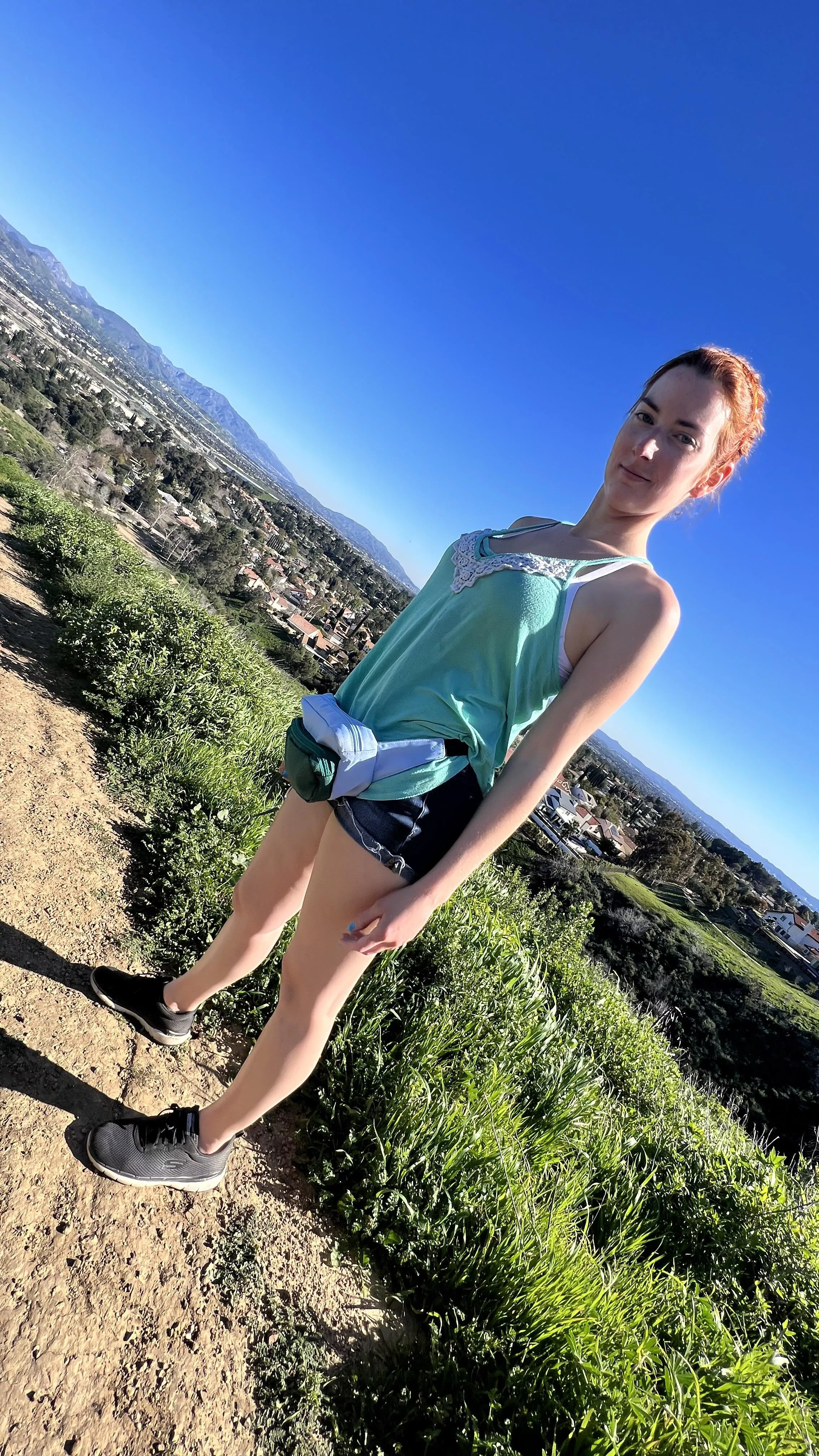 Outdoor type of girl