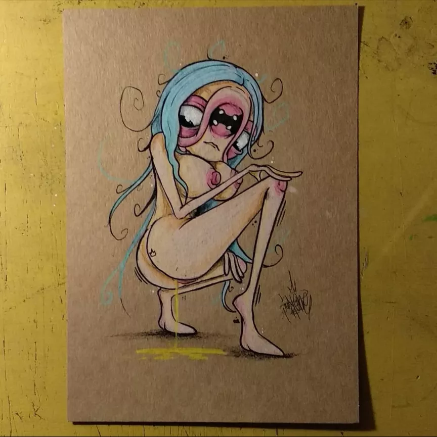 Piss off . Art by me