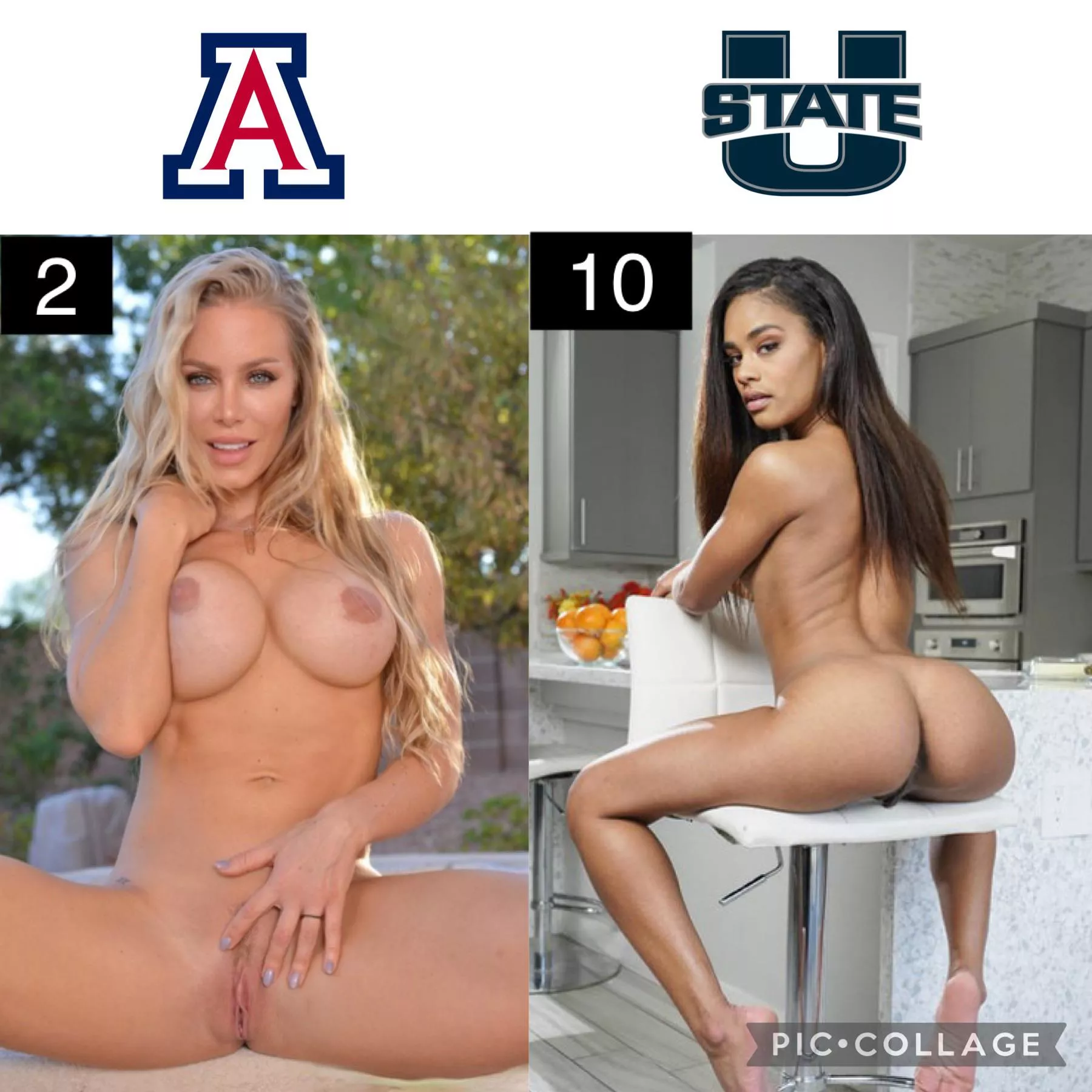 Pornstar March Madness: Round of 32 [Nicole Aniston] vs [Scarlit Scandal]