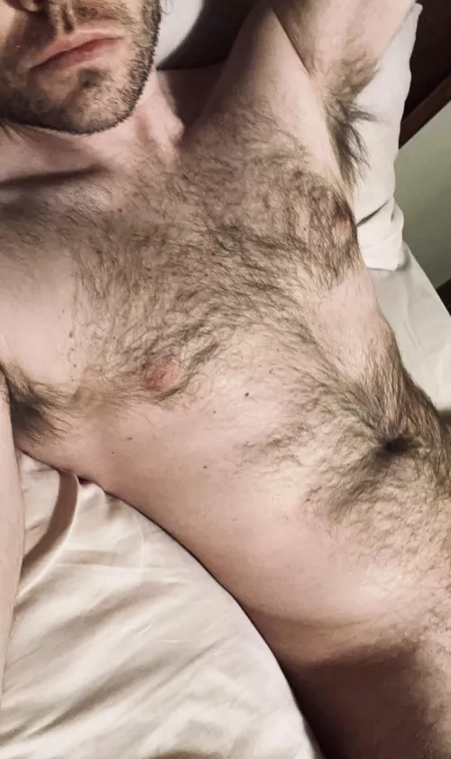 Relaxing after a workout