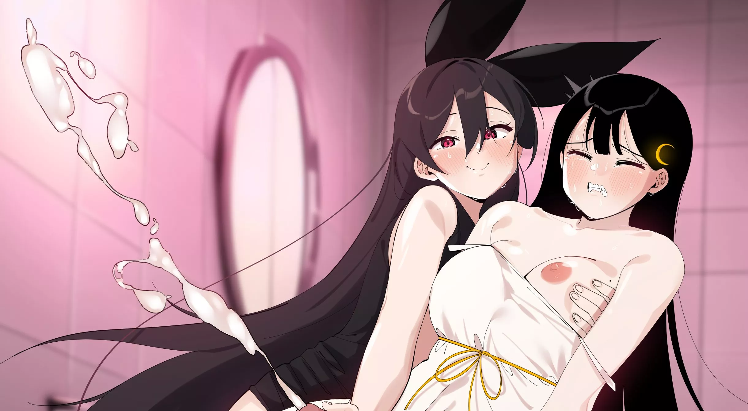 Shooting a really fat load