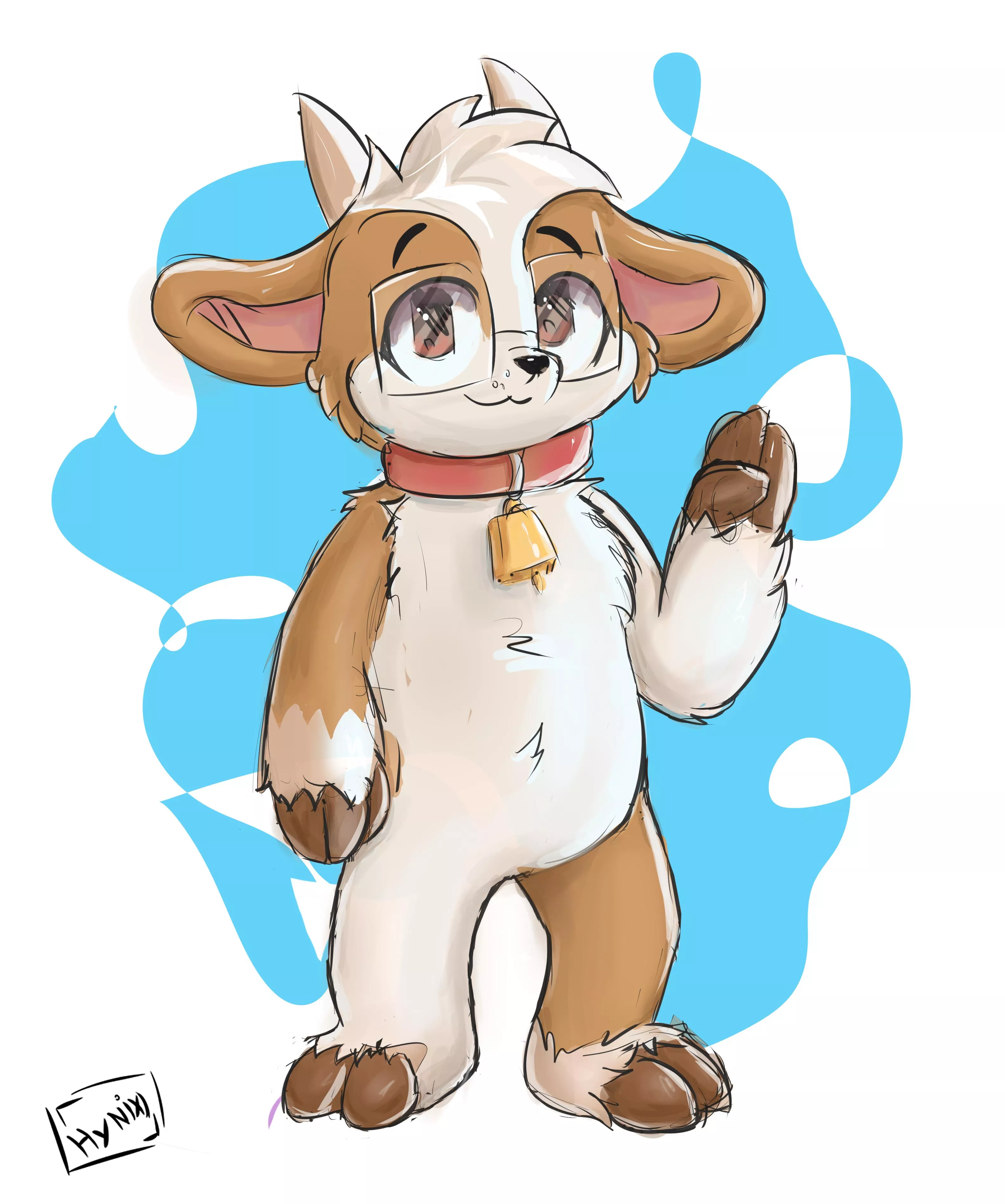 Small gift for @samysuper_ 💛 I hope you will like it>< / by @hyn1x on twitter