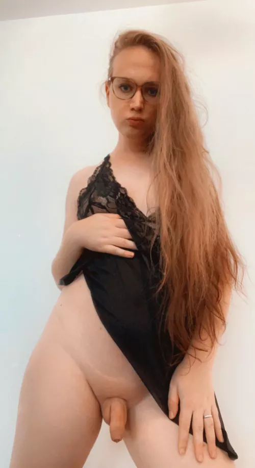 Surprise under the negligee