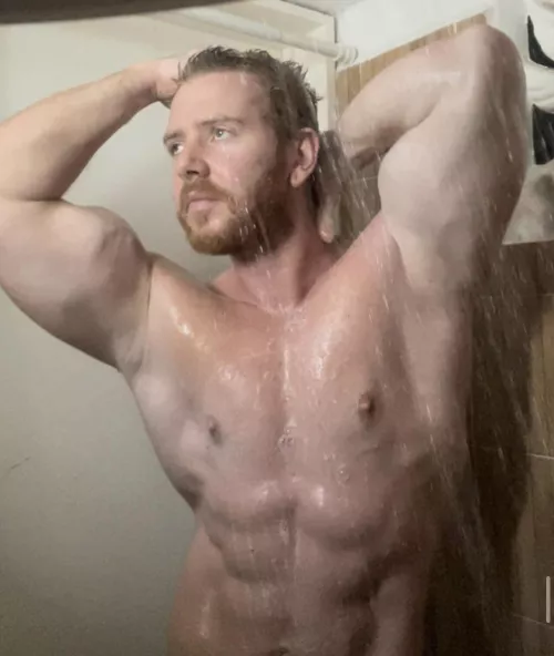 That feeling when you get in the shower after a long hard days work