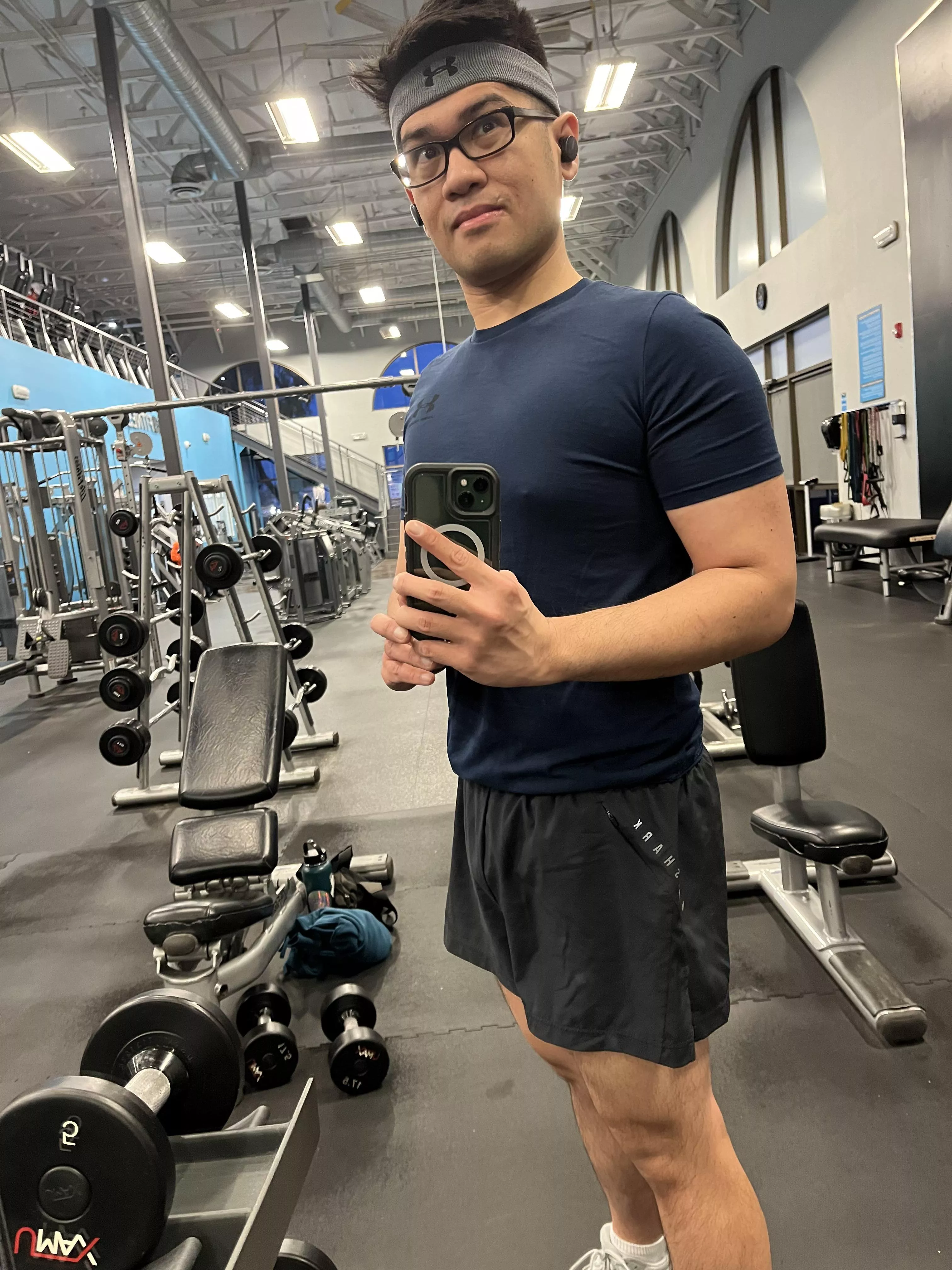 Trying my best to go from “cute” to “sexy.”