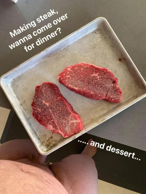 Wanna join me for dinner?