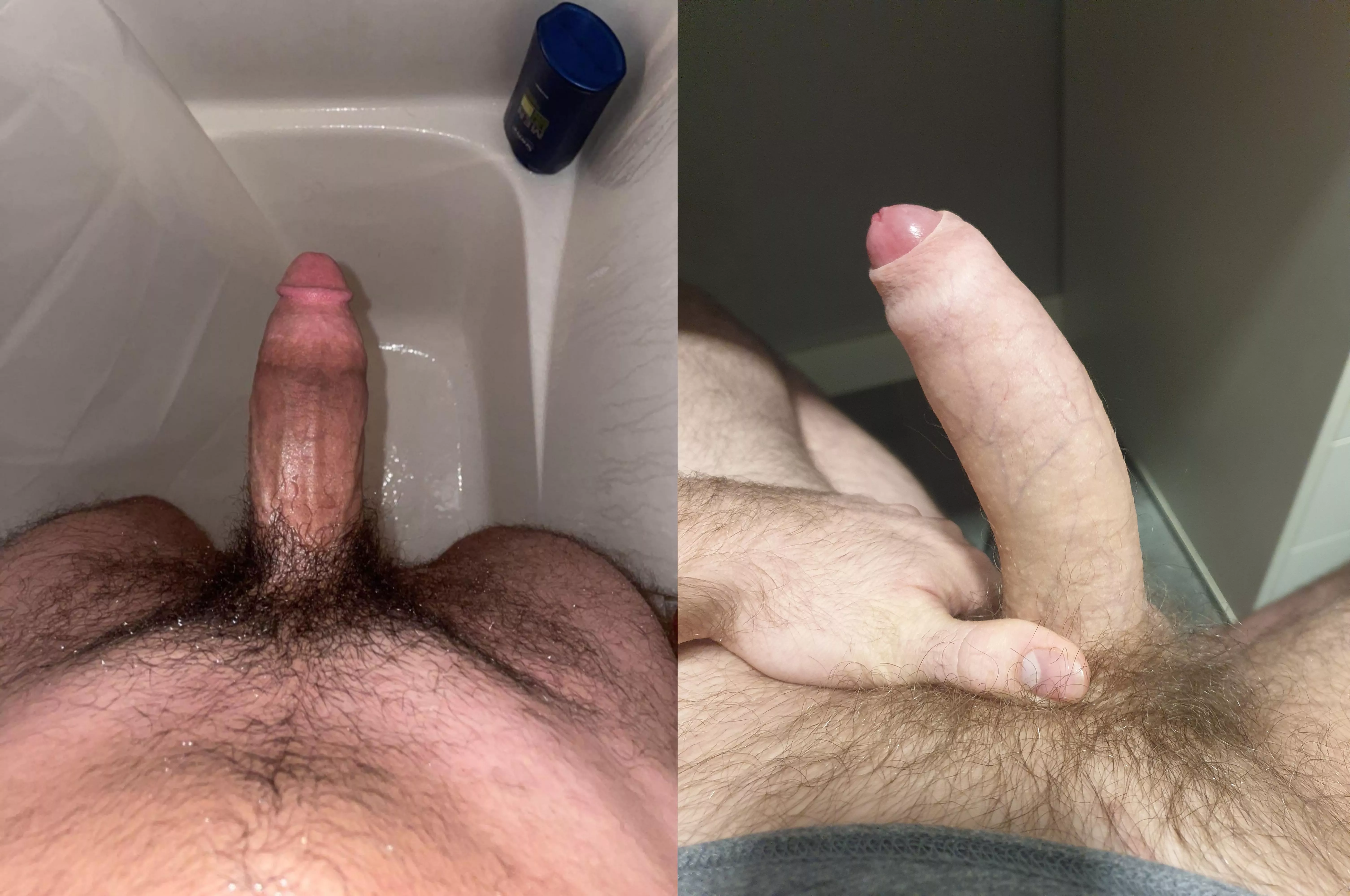 We need help deciding who won! Me (left) or him (right)