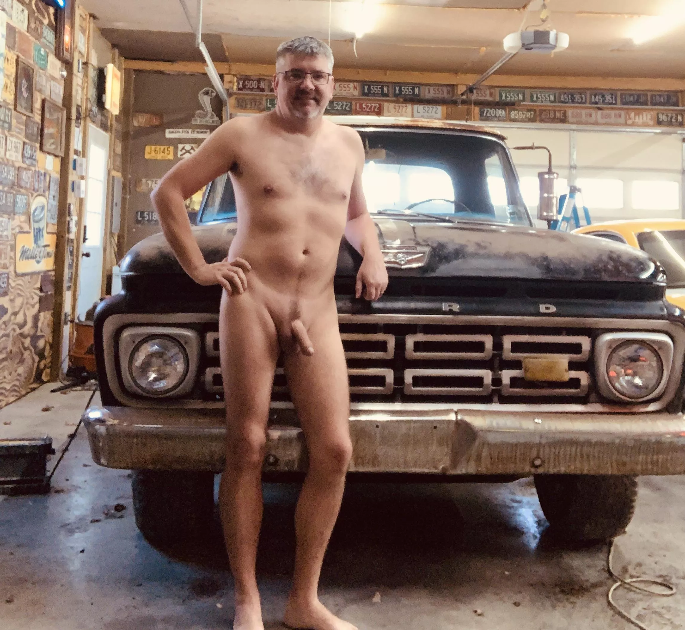 Workin on an old truck today