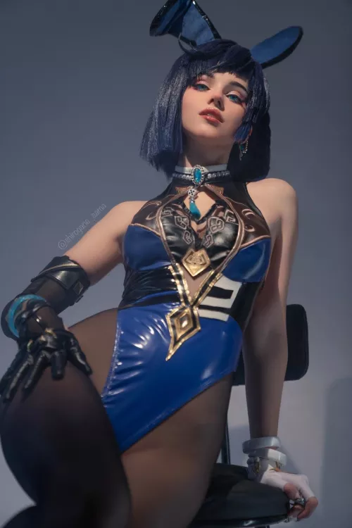 Yelan cosplay by Shirogane-Sama