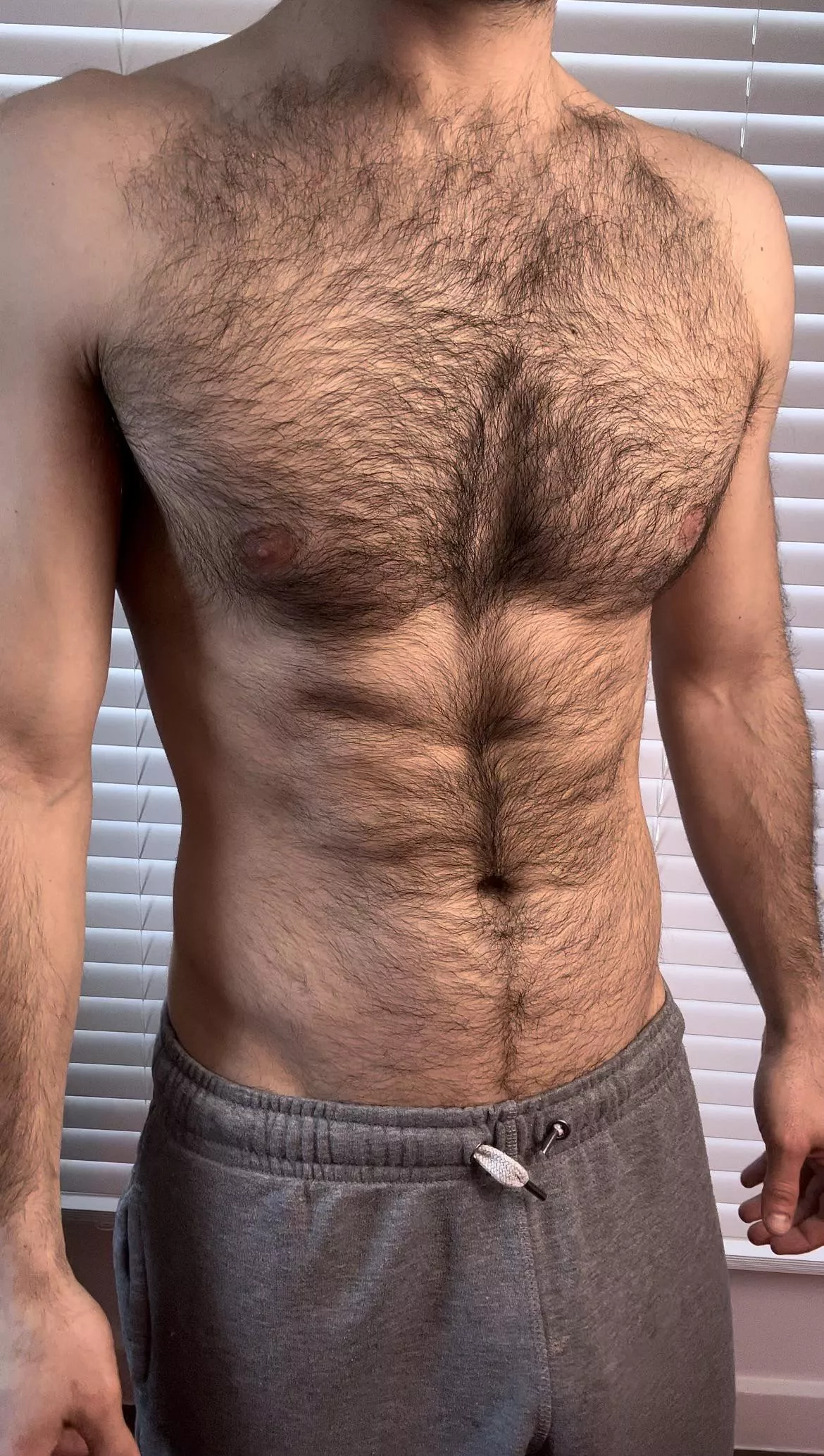 Your daily dose of chest hairs