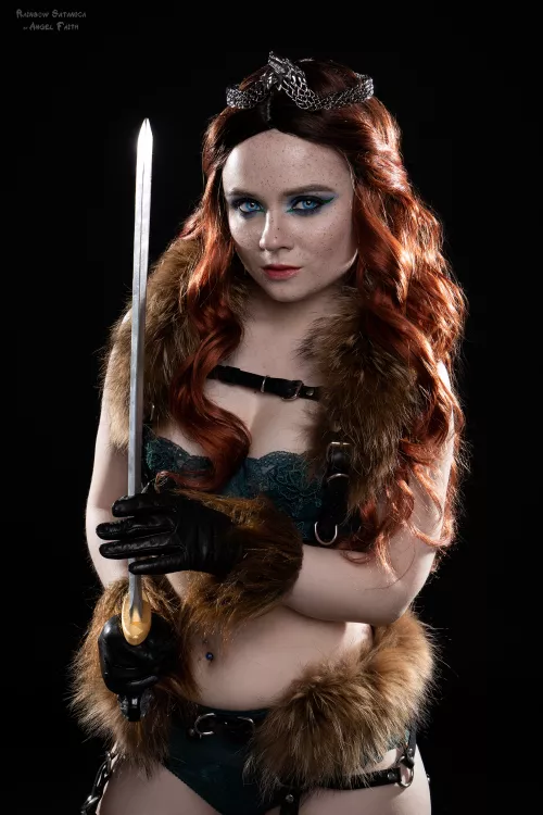 Your warrior with freckles