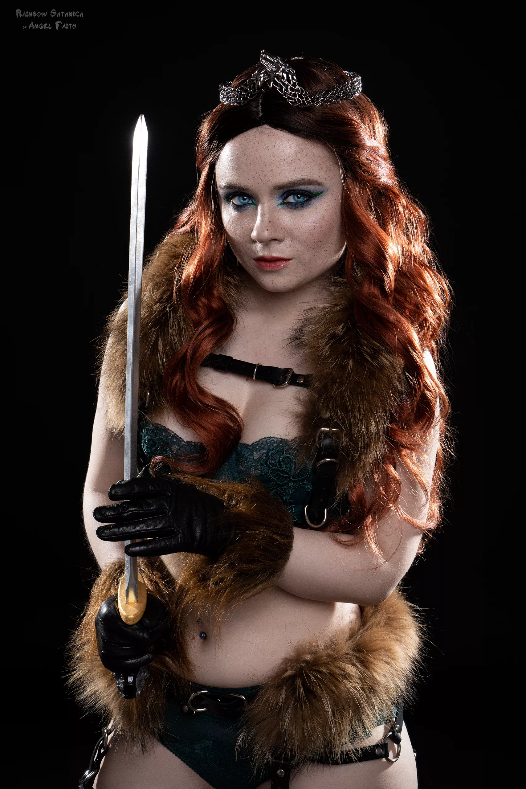 Your warrior with freckles