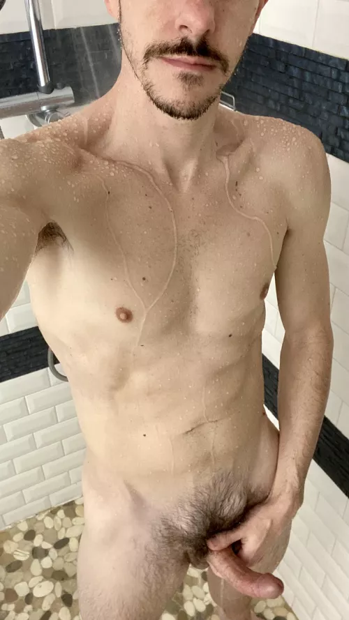 [45] want to shower?
