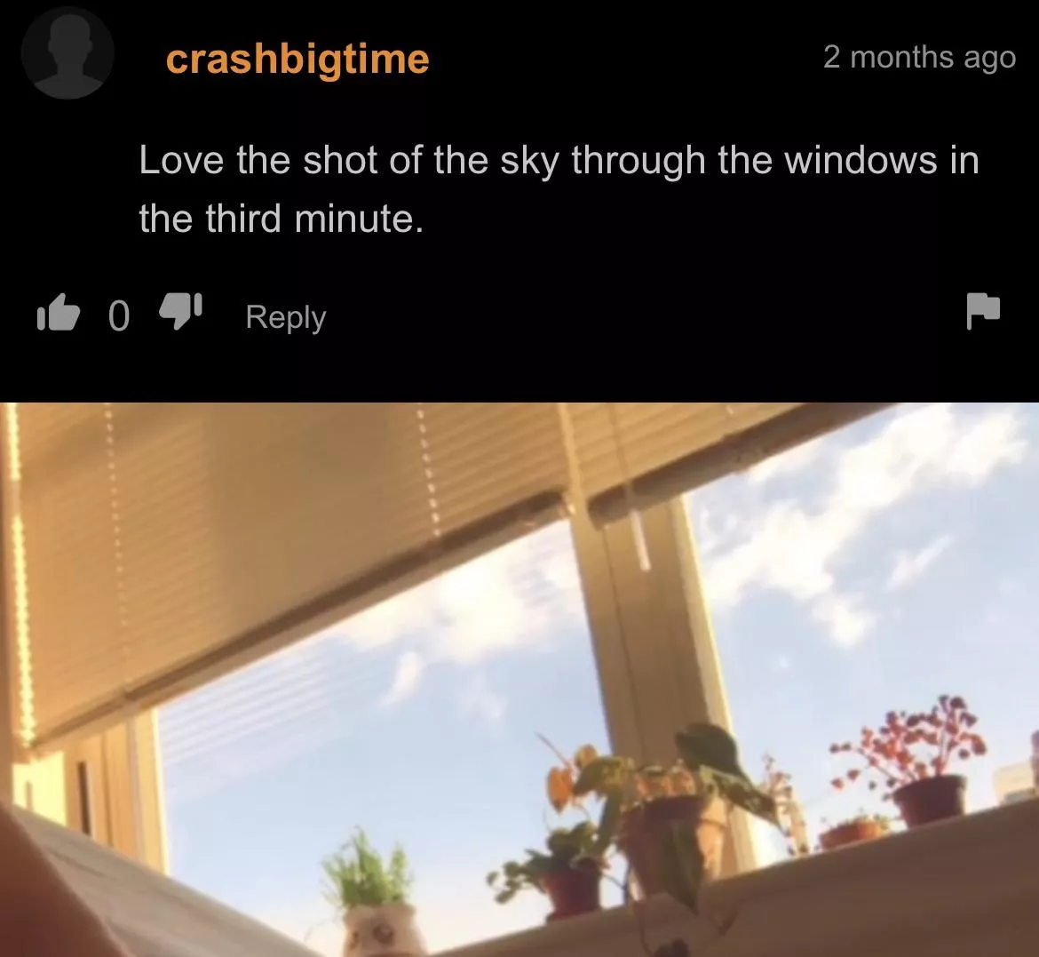 A gentleman with great taste in scenery