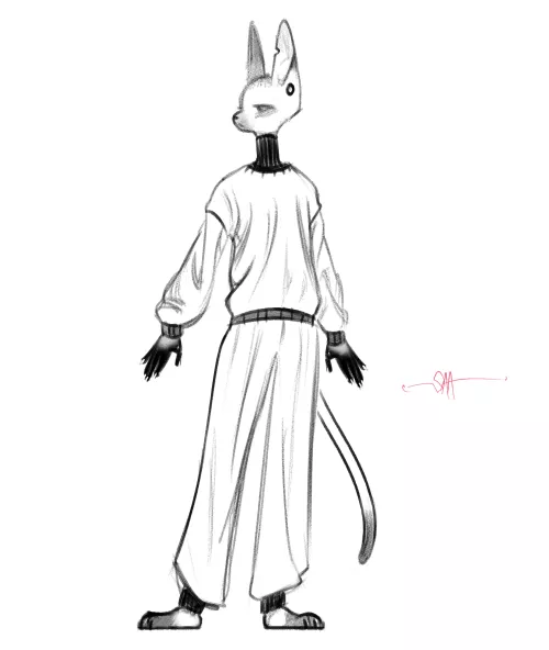 A quick exercise-sketch (art by me)