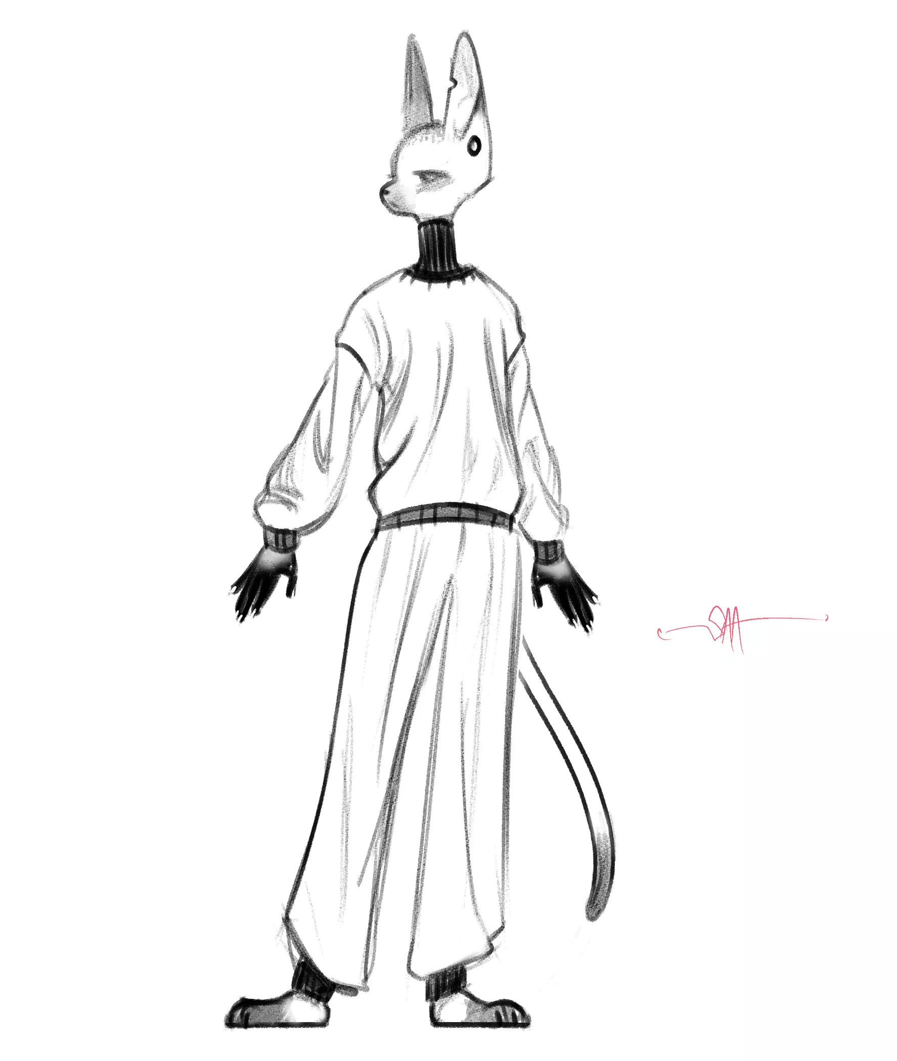 A quick exercise-sketch (art by me)