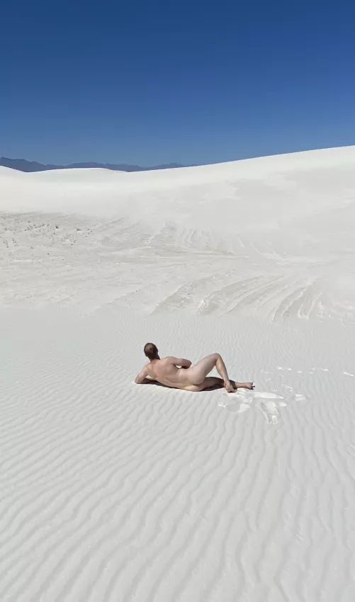A whitey at White Sands