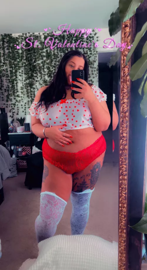 all dressed in red 🥰