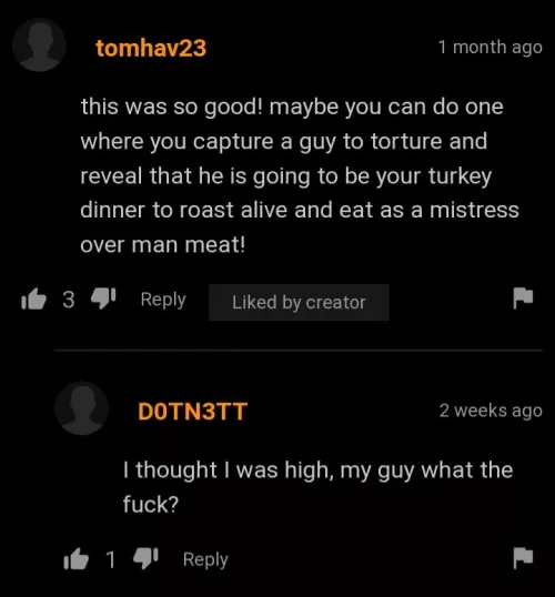 And I thought I was high