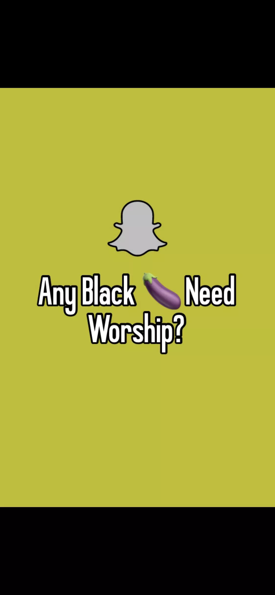 Any big black cocks need worshiping? S👻