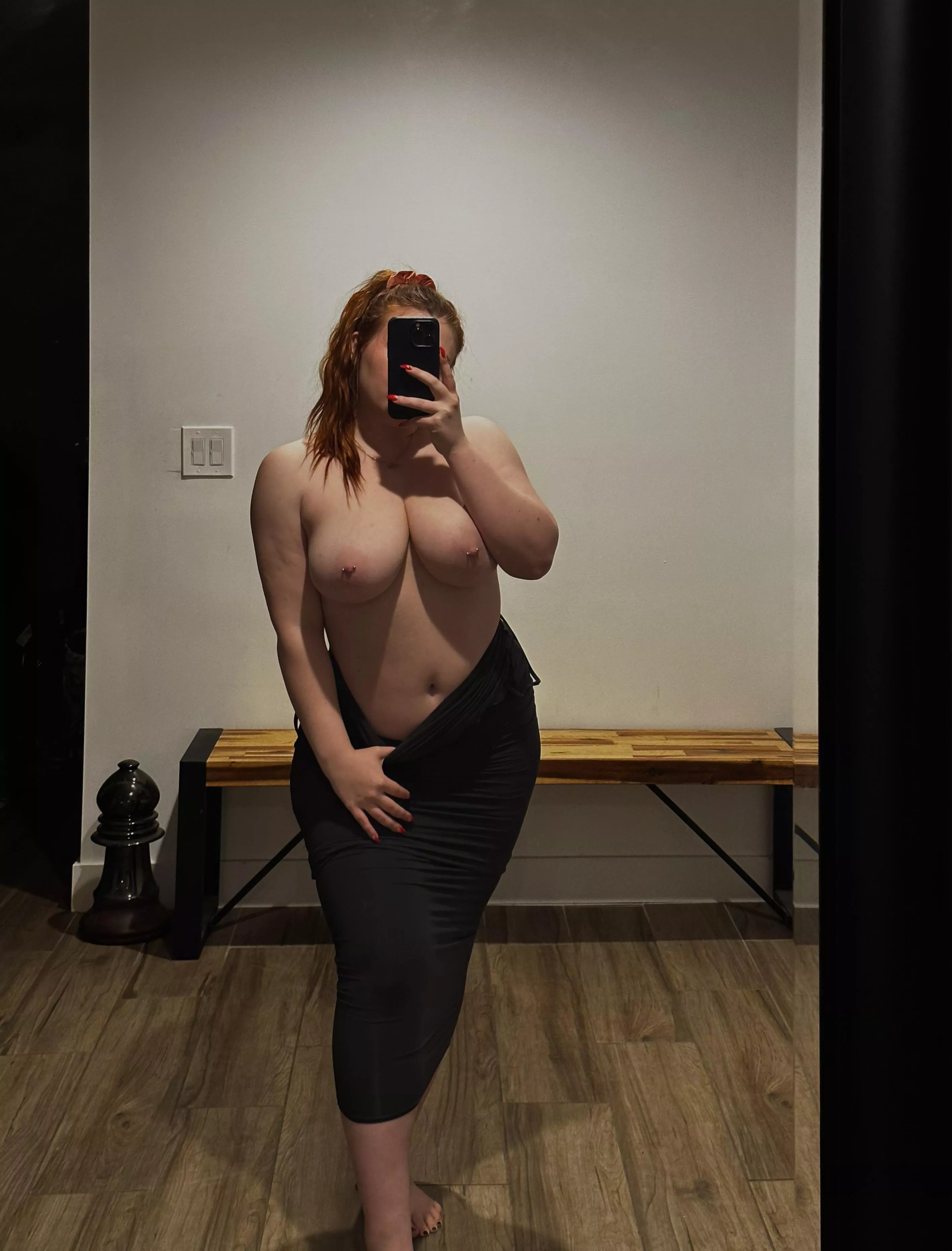 Blowjob type of night, hope he enjoyed himself xo [f]