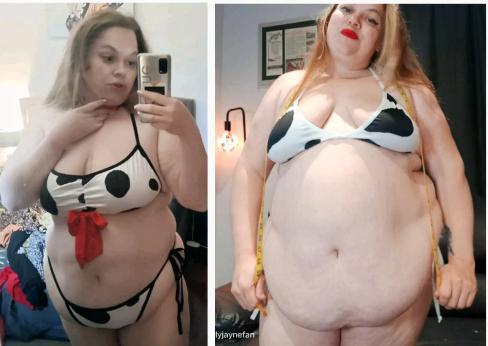 Cow print is a favourite, I also like these gains