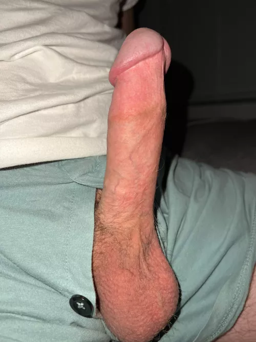Drop to your knees, what’s the first thing you do with my cock?